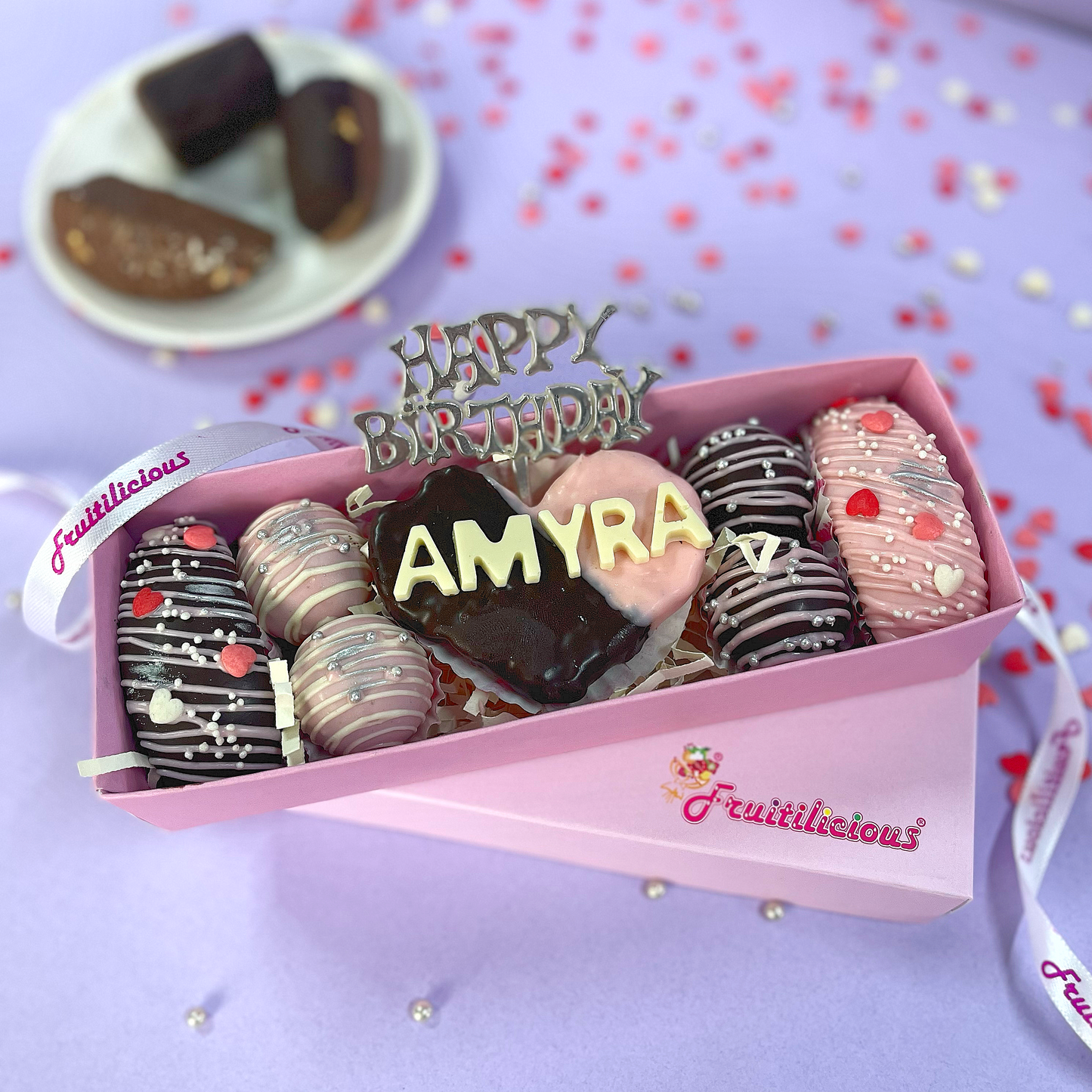 Chocolate covered fruits