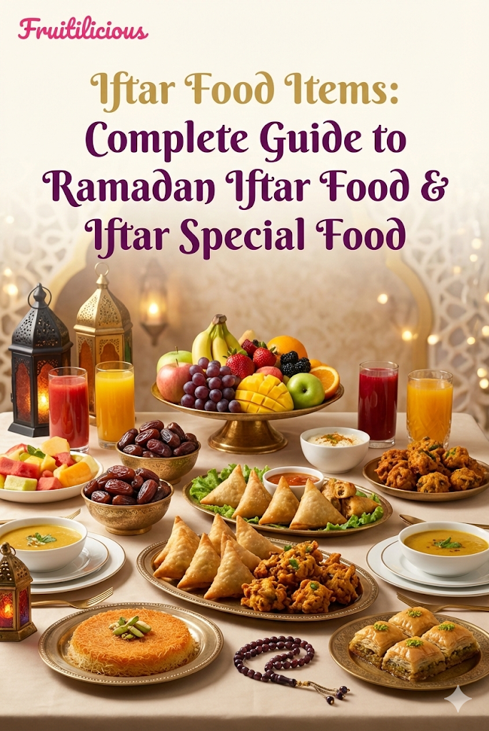 Iftar Food Items: Complete Guide to Ramadan Iftar Food & Iftar Special Food