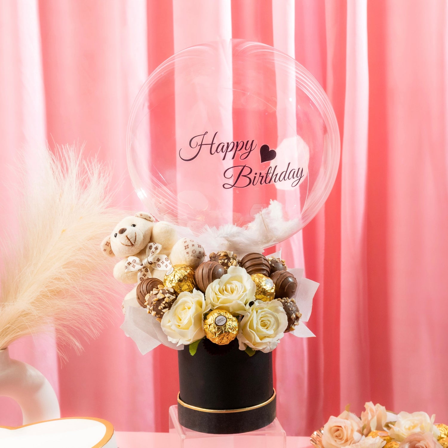 Chocolate Dipped Mix Fruit Bouquet