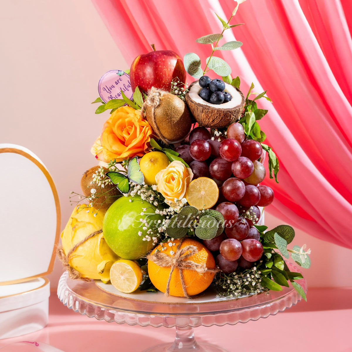 Sunshine Stack | Fresh Winter Fruit Arrangement in Mumbai