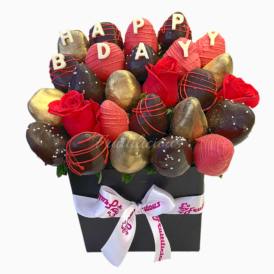 Chocolate Covered Strawberry Bouquet