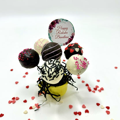 Rakhi Cake Pops (6 pcs)