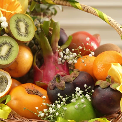 Exotic Bloom Basket