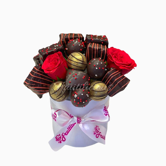 Chocolate dipped Fruit Bouquet 