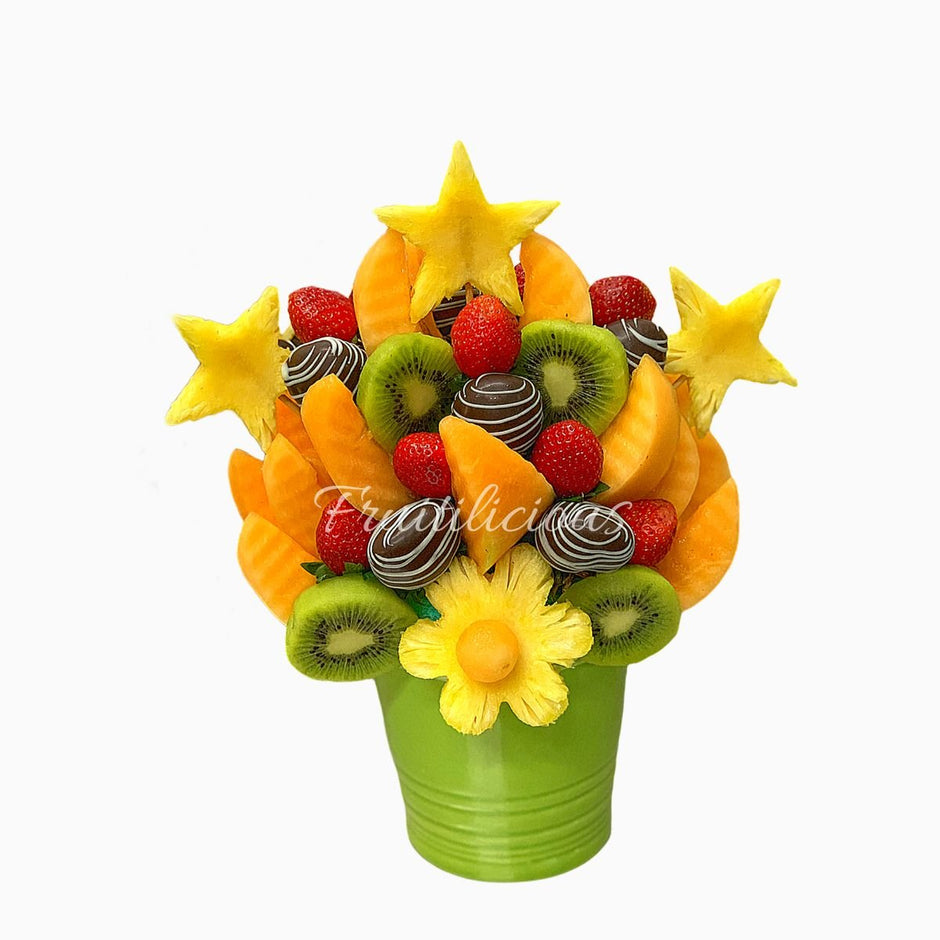 Chocolate dipped Fruit Bouquets Fruit basket Mumbai Fruitilicious.in