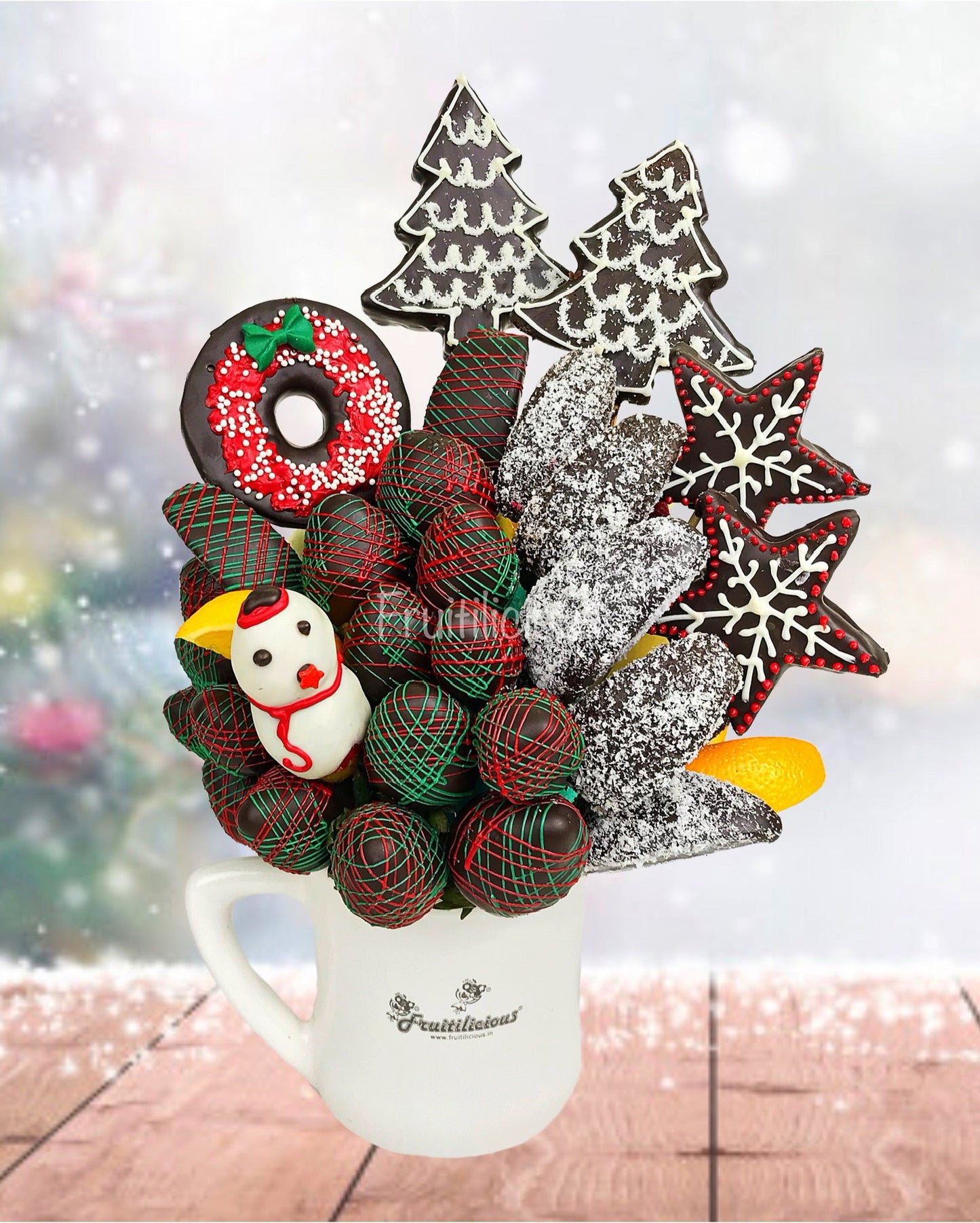 Snowflakes Celebration - Fruitilicious.in