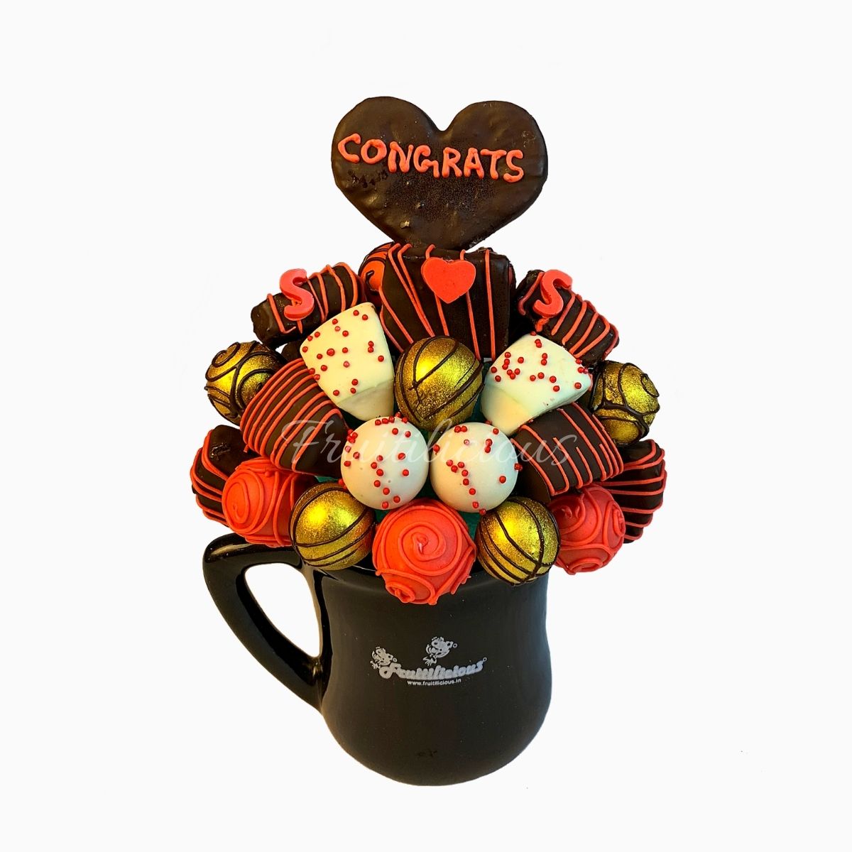 Chocolate dipped Fruit Bouquet 